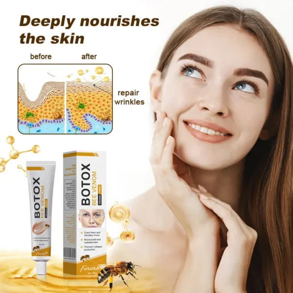 𝐒𝐩𝐳𝐯™ Botox Bee Venom Wrinkle Removal Cream