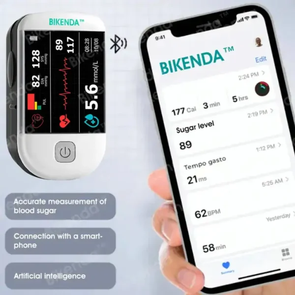 Bikenda™ Advanced Non-Invasive Laser Glucose Meter