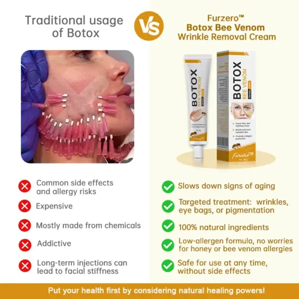 Furzero™ Botox Bee Venom Wrinkle Removal Cream