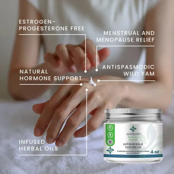 Holistic Health Wild Yam Hormone Cream