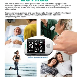 LOVILDS™ Next-Generation Intelligent Multifunctional Non-Invasive Laser Blood Glucose Meter