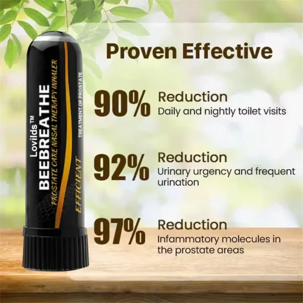 Lovilds™ BeeBreathe Prostate Care Nasal Therapy Inhaler