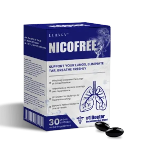 Luhaka™ Nicofree Tar Removal & Quit Smoke Support