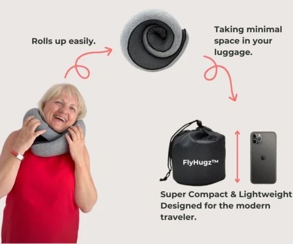 FlyHugz® Travel Pillow - Image 3