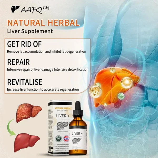 AnnieCare® Natural Herbal Liver Supplement - Powerful Liver Support - Detox & Repair - Lowers Blood Sugar and Lipids - Image 3