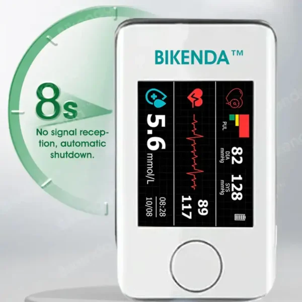 Bikenda™ A.M.A.-Approved Non-Invasive Blood Sugar Monitor