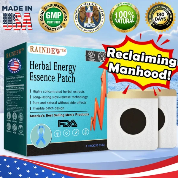 Raindew™ PDE5 Men's Herbal Energy Patch