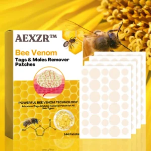 AEXZR™ Bee Venom -🇺🇸𝕊𝕒𝕧𝕖 🇺🇵 𝕥𝕠 8️⃣0️⃣% 𝕥𝕠𝕕𝕒𝕪🗽- Tags & Moles Remover Patches