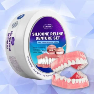 LOVILDS™ Silicone Lined Denture Set (ADA Recommended)