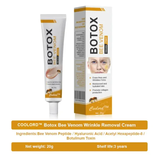 Made and Shipped from USA✨Coolord™ Botox Bee Venom Wrinkle Removal Cream