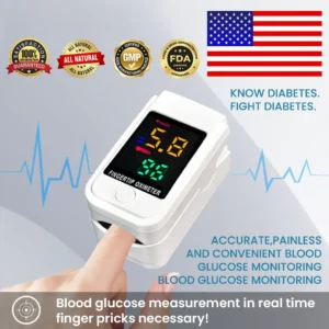 【OFFICIAL STORE】👨‍⚕️Seurico™ GlucoSense Non-Invasive Laser Blood Glucose Meter【99.9curacy👍Latest R&D in Medical Technology🗽🗽🗽】