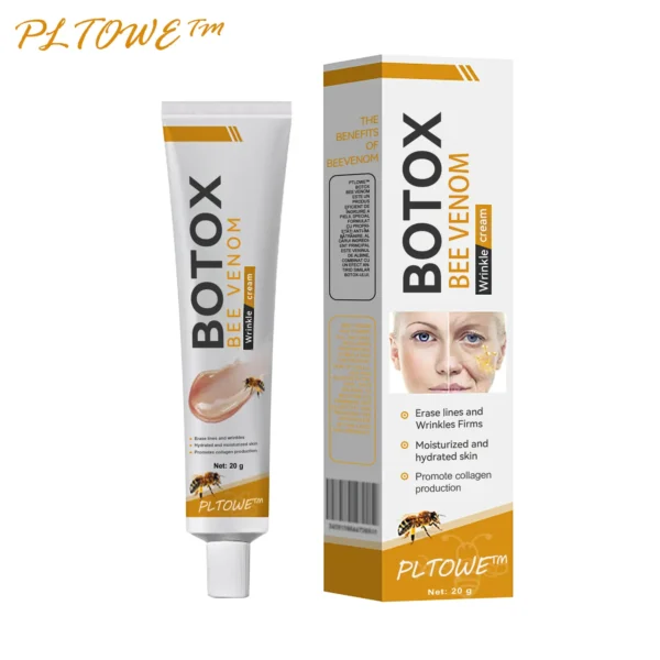 PLTOWE™ Botox Bee Venom Wrinkle Removal Cream - ✅Last Day Promotion 80% OFF