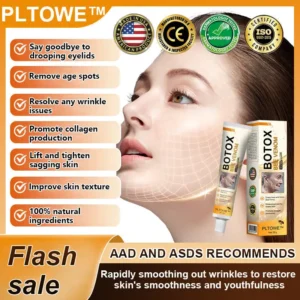 PLTOWE™ Botox Bee Venom Wrinkle Removal Cream - ✅Last Day Promotion 80% OFF