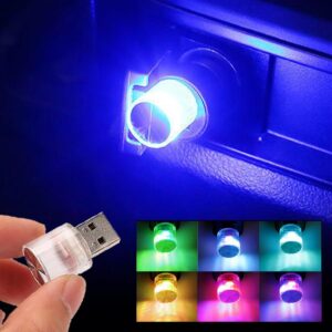 Mini Car USB Atmosphere Light Environment Light LED Night Light LM
